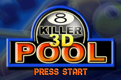 3D Pool screenshot 2 for GameBoy Advance
